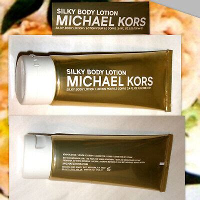 michael kors silky body lotion 3.4 oz|Michael Kors shower gel.